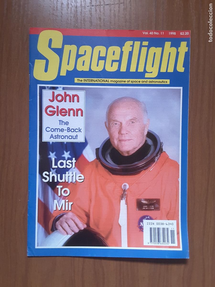 Libros de segunda mano: Spaceflight Vol. 40 No 11 - Revista exploraci&oacute;n del espacio en ingl&eacute;s. - Foto 1