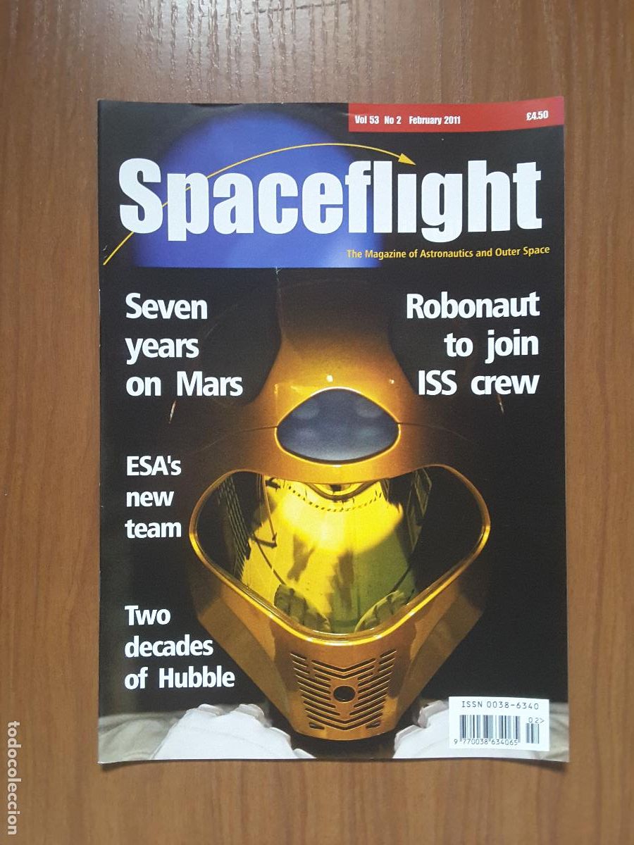 Libros de segunda mano: Spaceflight Vol. 53 No 2 - Revista exploraci&oacute;n del espacio en ingl&eacute;s. - Foto 1