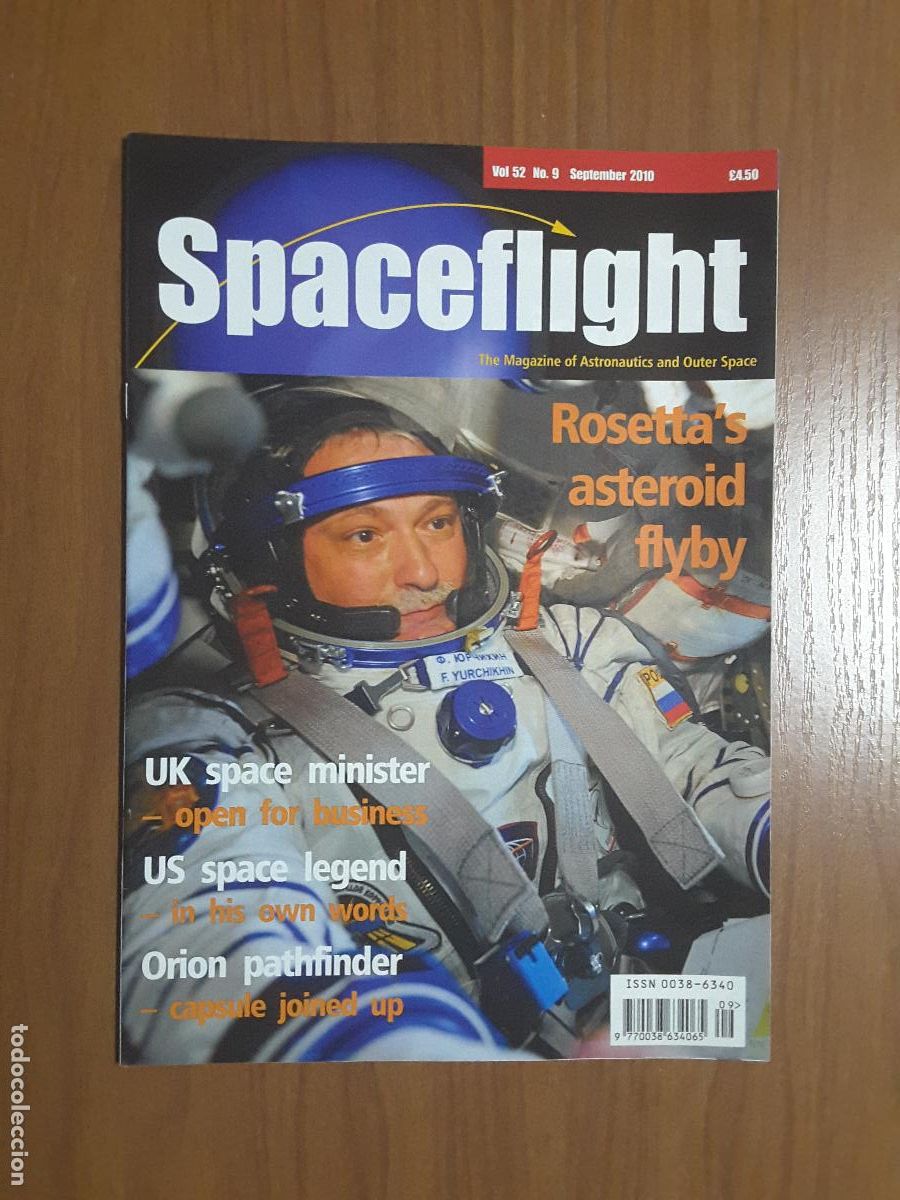 Libros de segunda mano: Spaceflight Vol. 52 No 9 - Revista exploraci&oacute;n del espacio en ingl&eacute;s. - Foto 1