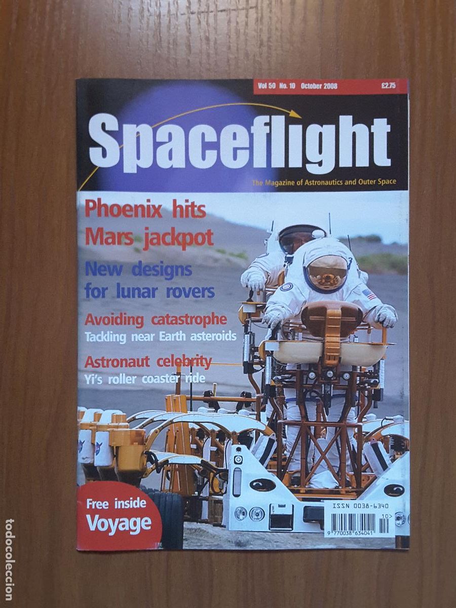 Libros de segunda mano: Spaceflight Vol. 50 No 10 - Revista exploraci&oacute;n del espacio en ingl&eacute;s. - Foto 1