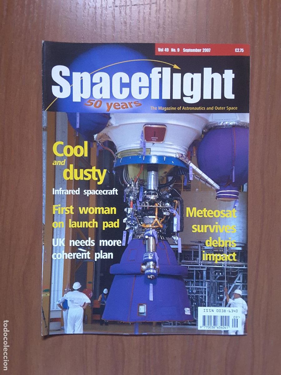 Libros de segunda mano: Spaceflight Vol. 49 No 9 - Revista exploraci&oacute;n del espacio en ingl&eacute;s. - Foto 1