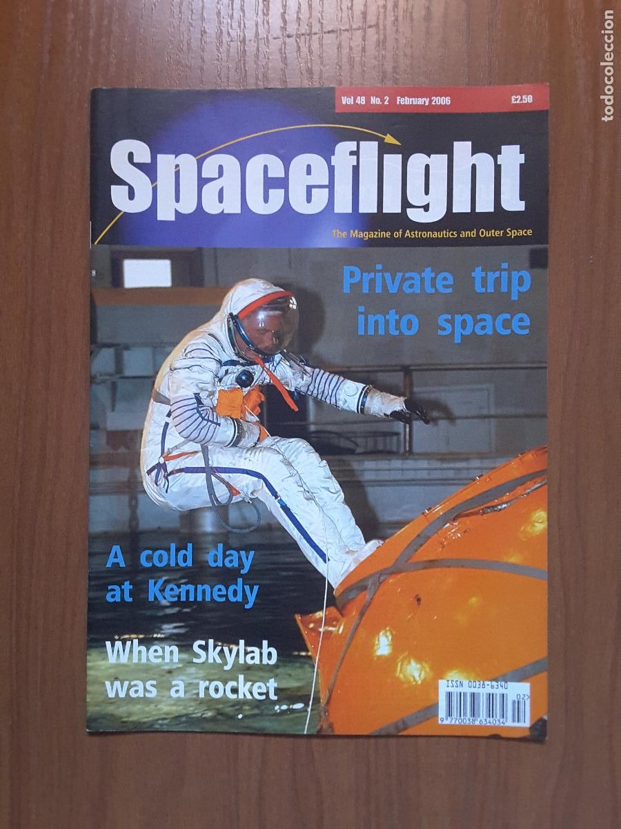 Libros de segunda mano: Spaceflight Vol. 48 No 2 - Revista exploraci&oacute;n del espacio en ingl&eacute;s. - Foto 1