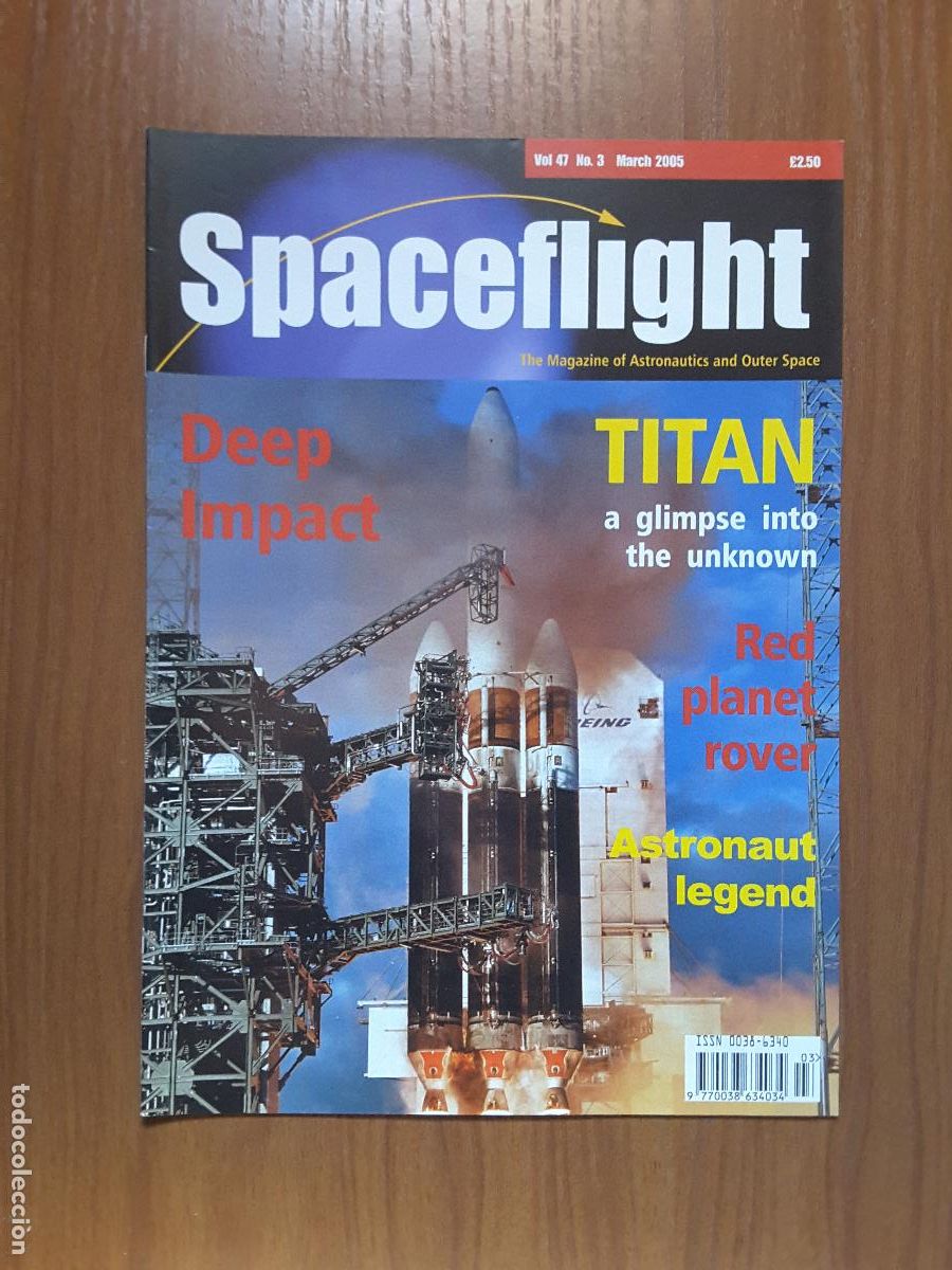 Libros de segunda mano: Spaceflight Vol. 47 No 3 - Revista exploraci&oacute;n del espacio en ingl&eacute;s. - Foto 1