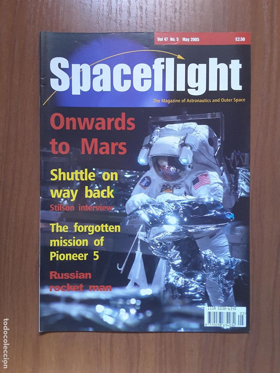 Libros de segunda mano: Spaceflight Vol. 47 No 5 - Revista exploraci&oacute;n del espacio en ingl&eacute;s. - Foto 1