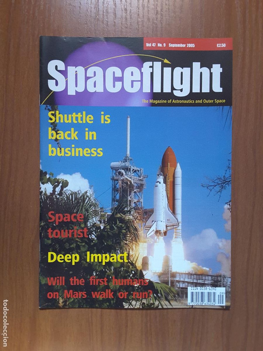 Libros de segunda mano: Spaceflight Vol. 47 No 9 - Revista exploraci&oacute;n del espacio en ingl&eacute;s. - Foto 1