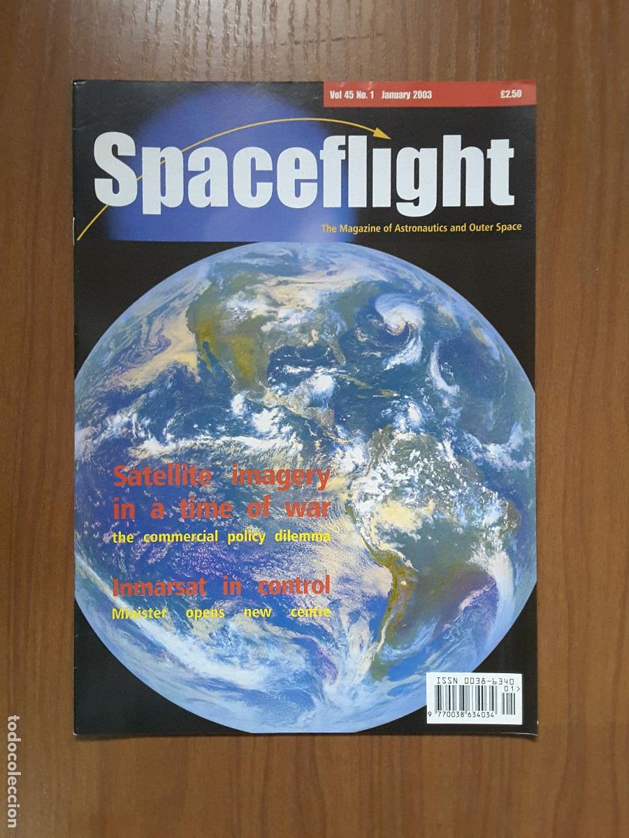 Libros de segunda mano: Spaceflight Vol. 45 No 1 - Revista exploraci&oacute;n del espacio en ingl&eacute;s. - Foto 1