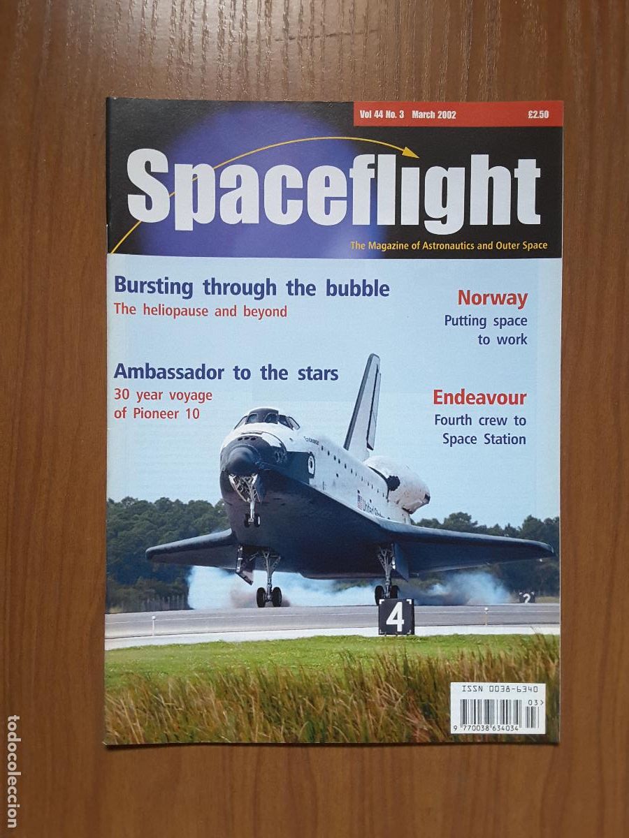 Libros de segunda mano: Spaceflight Vol. 44 No 3 - Revista exploraci&oacute;n del espacio en ingl&eacute;s. - Foto 1