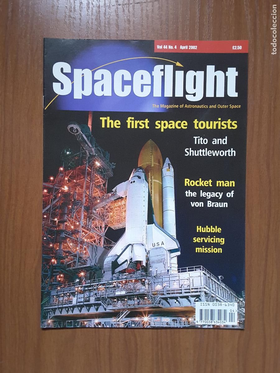 Libros de segunda mano: Spaceflight Vol. 44 No 4 - Revista exploraci&oacute;n del espacio en ingl&eacute;s. - Foto 1