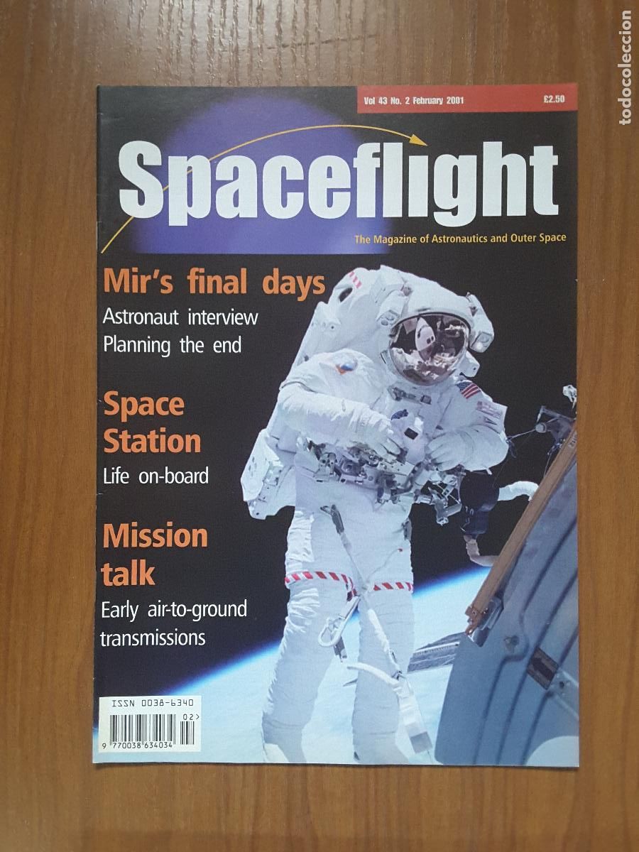 Libros de segunda mano: Spaceflight Vol. 43 No 2 - Revista exploraci&oacute;n del espacio en ingl&eacute;s. - Foto 1