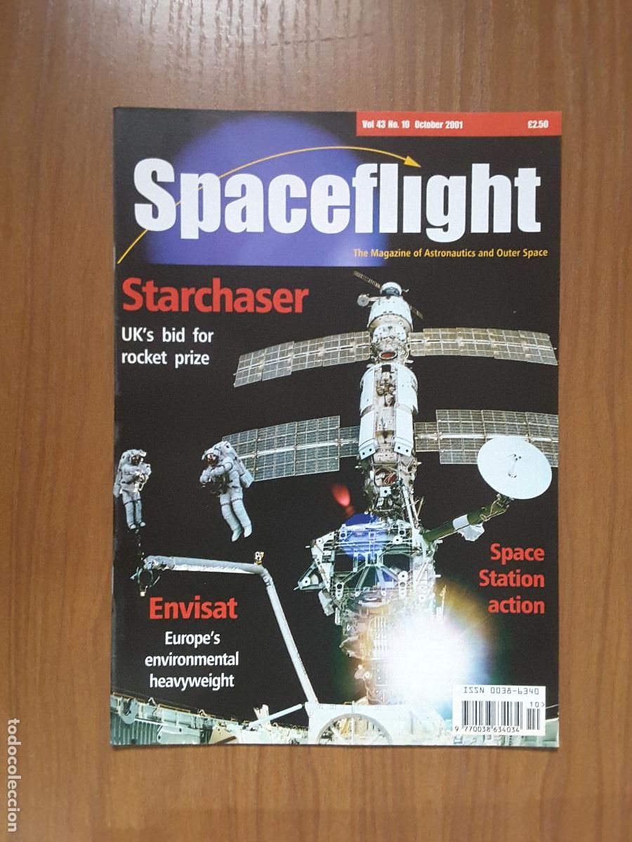 Libros de segunda mano: Spaceflight Vol. 43 No 10 - Revista exploraci&oacute;n del espacio en ingl&eacute;s. - Foto 1