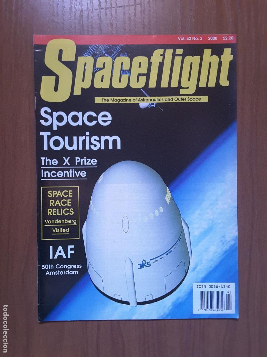 Libros de segunda mano: Spaceflight Vol. 42 No 2 - Revista exploraci&oacute;n del espacio en ingl&eacute;s. - Foto 1