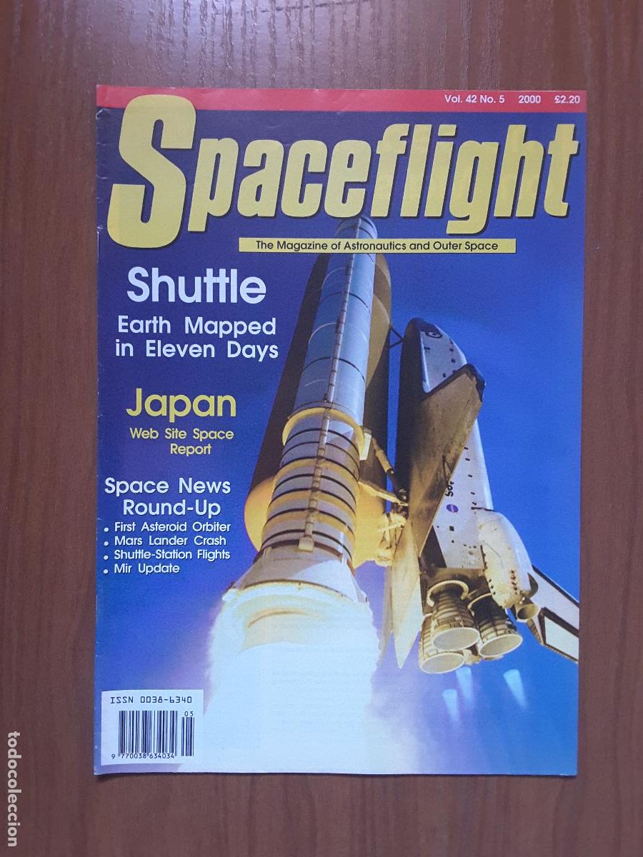 Libros de segunda mano: Spaceflight Vol. 42 No 5 - Revista exploraci&oacute;n del espacio en ingl&eacute;s. - Foto 1