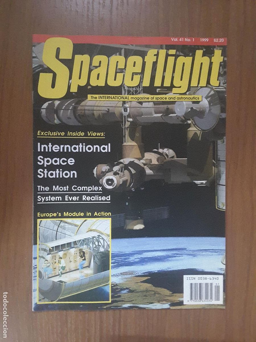 Libros de segunda mano: Spaceflight Vol. 41 No 1 - Revista exploraci&oacute;n del espacio en ingl&eacute;s. - Foto 1