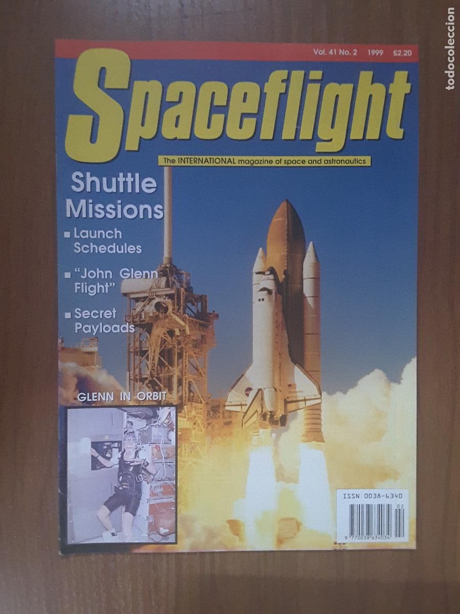 Libros de segunda mano: Spaceflight Vol. 41 No 2 - Revista exploraci&oacute;n del espacio en ingl&eacute;s. - Foto 1