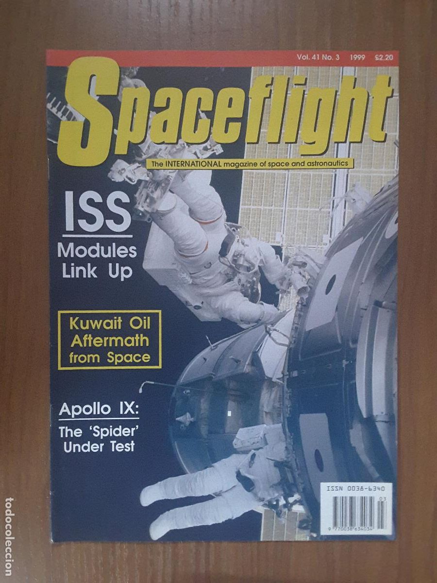 Libros de segunda mano: Spaceflight Vol. 41 No 3 - Revista exploraci&oacute;n del espacio en ingl&eacute;s. - Foto 1