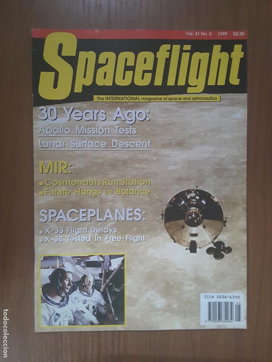 Libros de segunda mano: Spaceflight Vol. 41 No 5 - Revista exploraci&oacute;n del espacio en ingl&eacute;s. - Foto 1