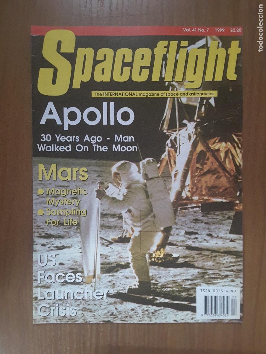 Libros de segunda mano: Spaceflight Vol. 41 No 7 - Revista exploraci&oacute;n del espacio en ingl&eacute;s. - Foto 1