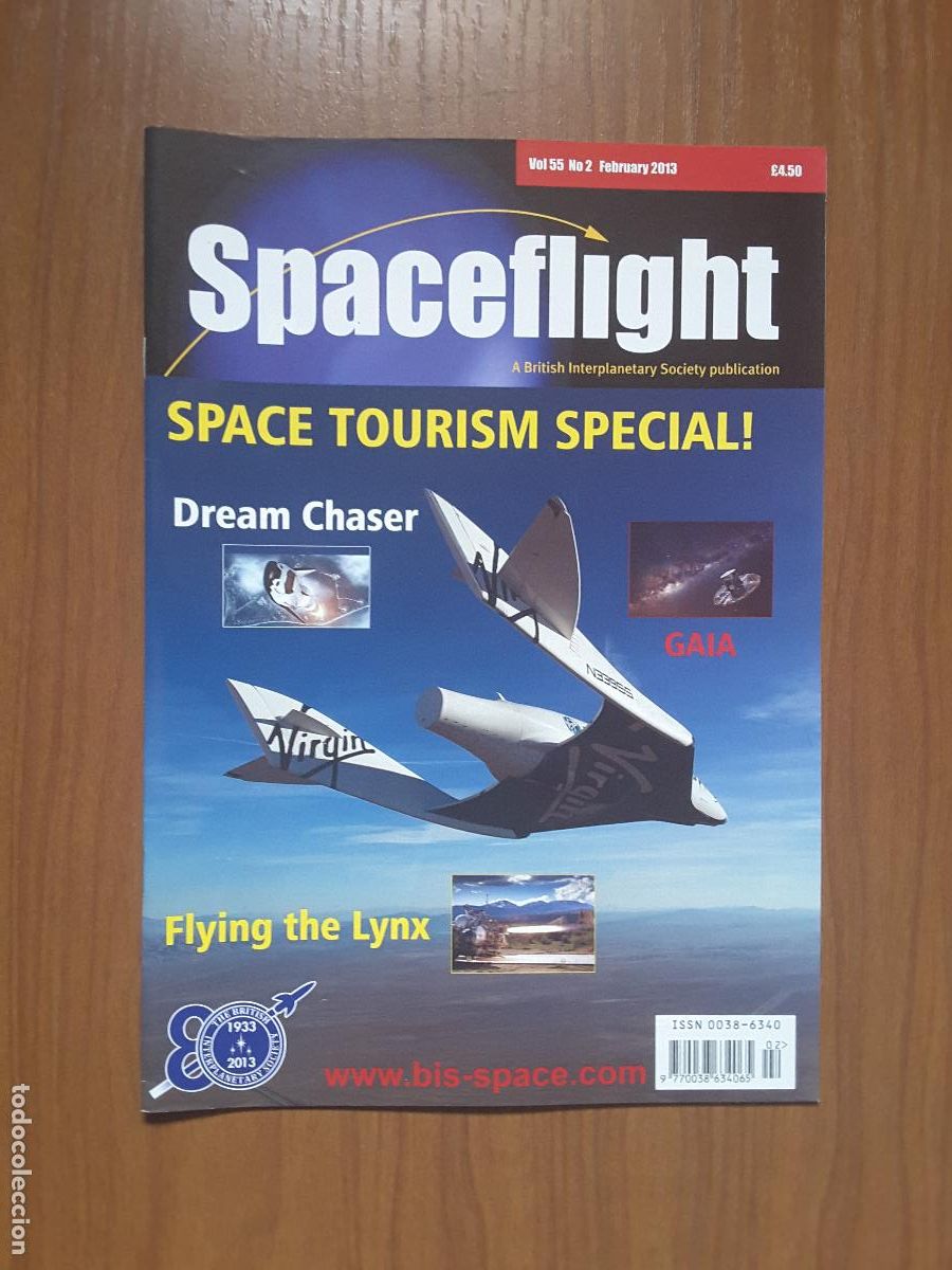 Libros de segunda mano: Spaceflight Vol. 55 No 2 - Revista exploraci&oacute;n del espacio en ingl&eacute;s. - Foto 1