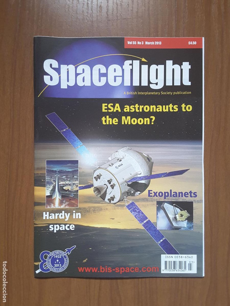 Libros de segunda mano: Spaceflight Vol. 55 No 3 - Revista exploraci&oacute;n del espacio en ingl&eacute;s. - Foto 1