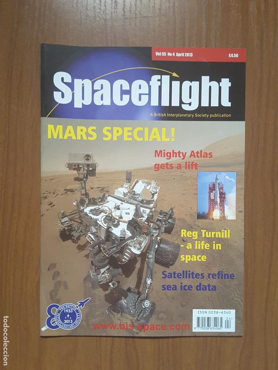 Libros de segunda mano: Spaceflight Vol. 55 No 4 - Revista exploraci&oacute;n del espacio en ingl&eacute;s. - Foto 1