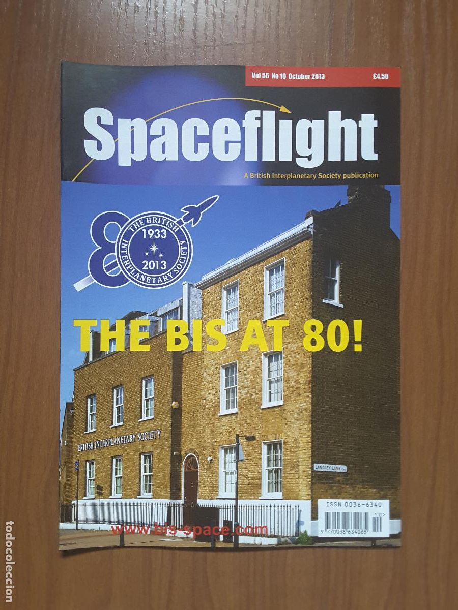 Libros de segunda mano: Spaceflight Vol. 55 No 10 - Revista exploraci&oacute;n del espacio en ingl&eacute;s. - Foto 1