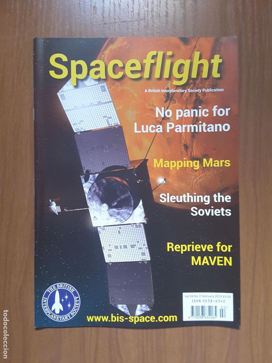 Libros de segunda mano: Spaceflight Vol. 56 No 2 - Revista exploraci&oacute;n del espacio en ingl&eacute;s. - Foto 1
