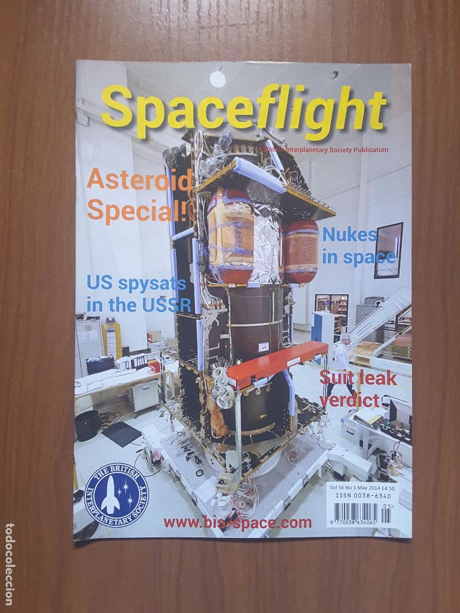 Libros de segunda mano: Spaceflight Vol. 56 No 5 - Revista exploraci&oacute;n del espacio en ingl&eacute;s. - Foto 1