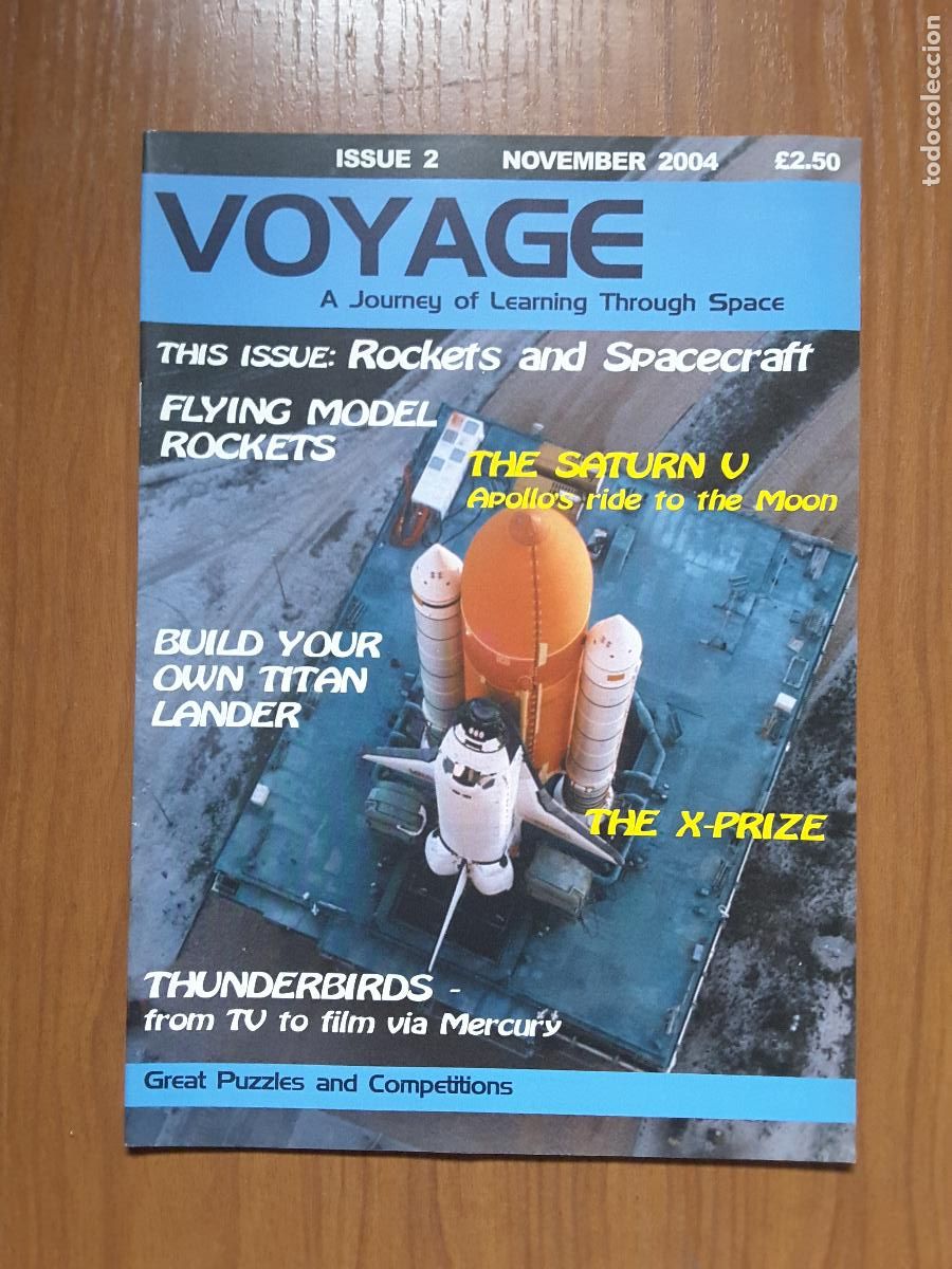 Libros de segunda mano: Voyage No 2 - Revista exploraci&oacute;n del espacio en ingl&eacute;s. - Foto 1