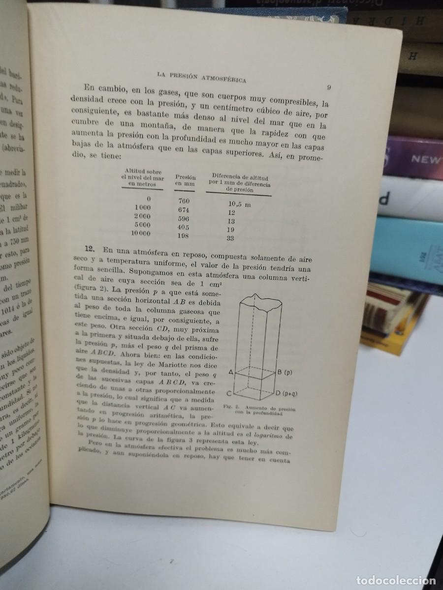 Libros de segunda mano: ELEMENTOS DE METEOROLOGIA - Eduardo Fontsere - Foto 3