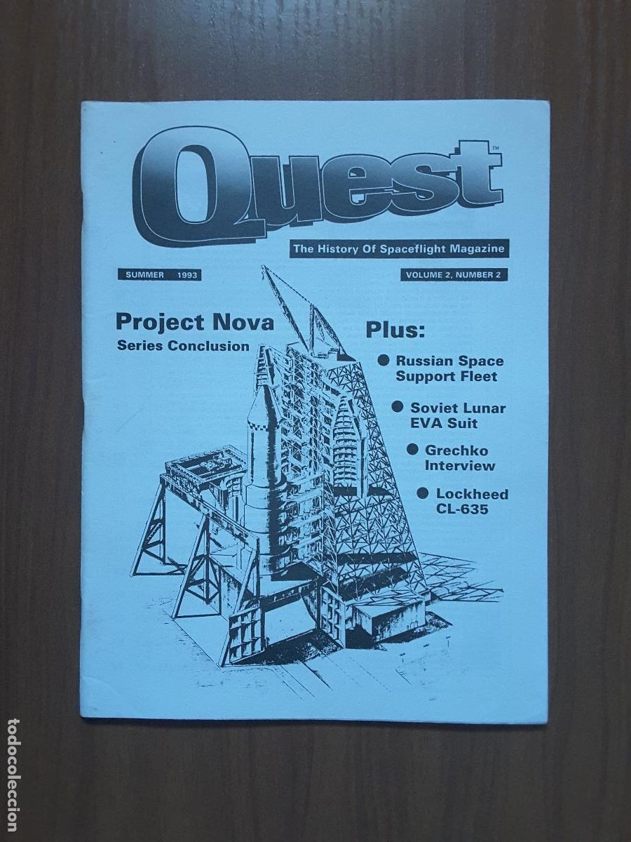 Libros de segunda mano: Quest Vol. 2 No 2 - Revista exploraci&oacute;n del espacio en ingl&eacute;s. - Foto 1