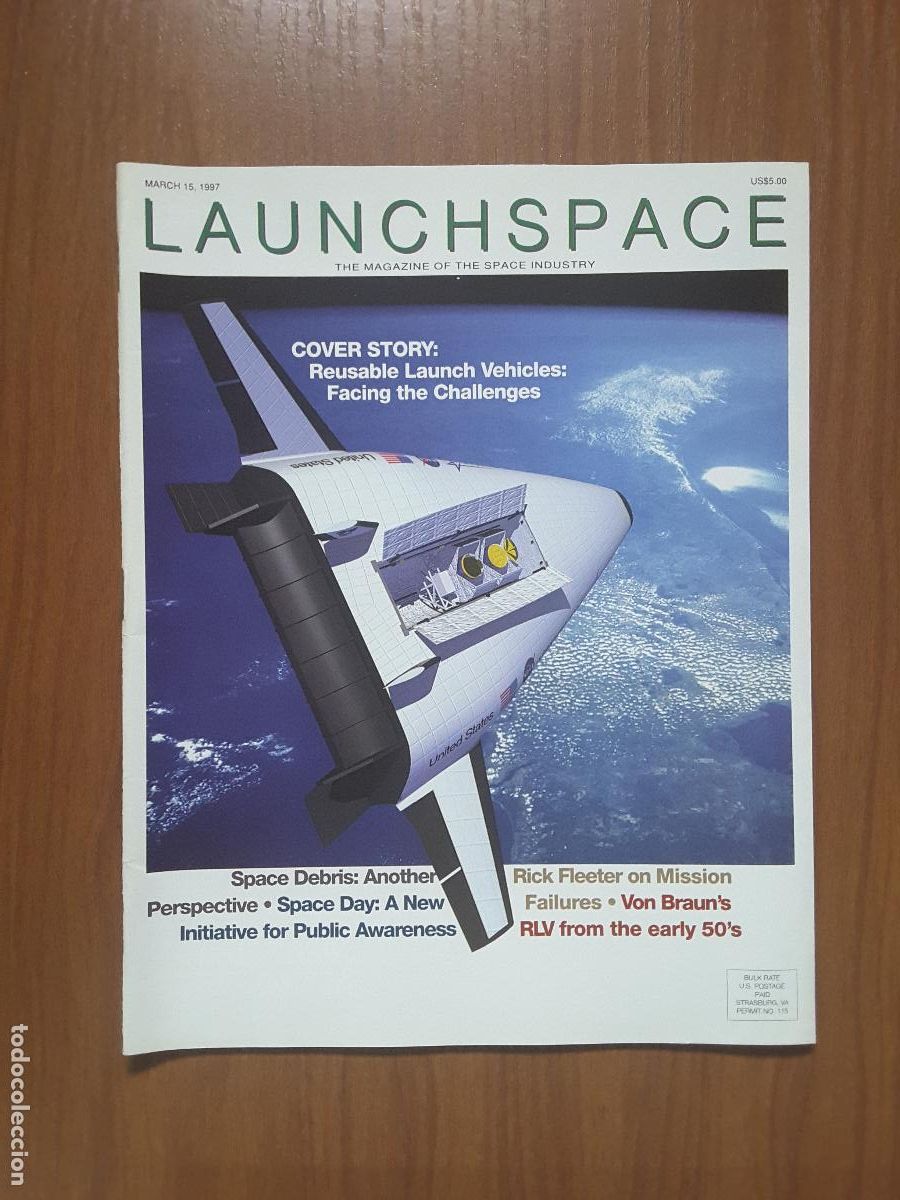Libros de segunda mano: Launchspace 15-3-1997 - Revista exploraci&oacute;n del espacio en ingl&eacute;s. - Foto 1