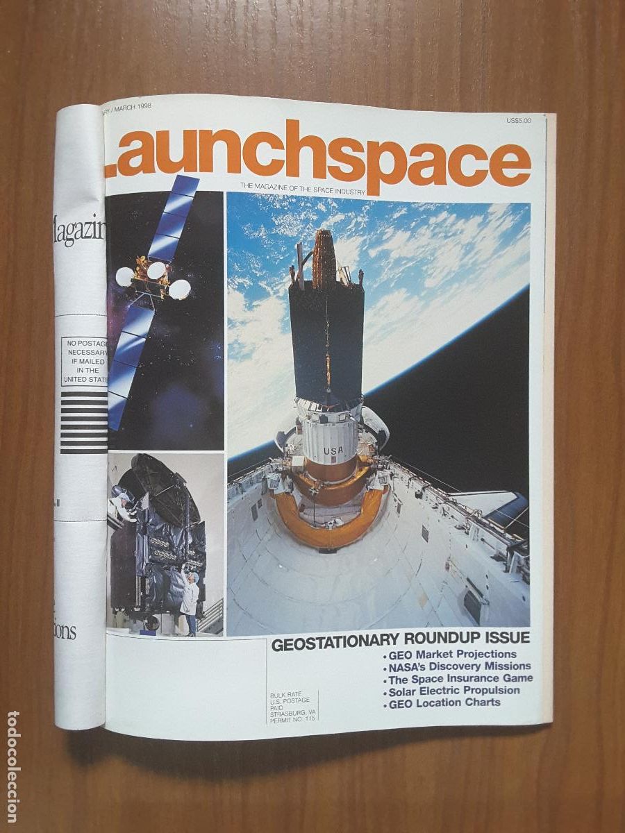 Libros de segunda mano: Launchspace 2/3 1998 - Revista exploraci&oacute;n del espacio en ingl&eacute;s. - Foto 1