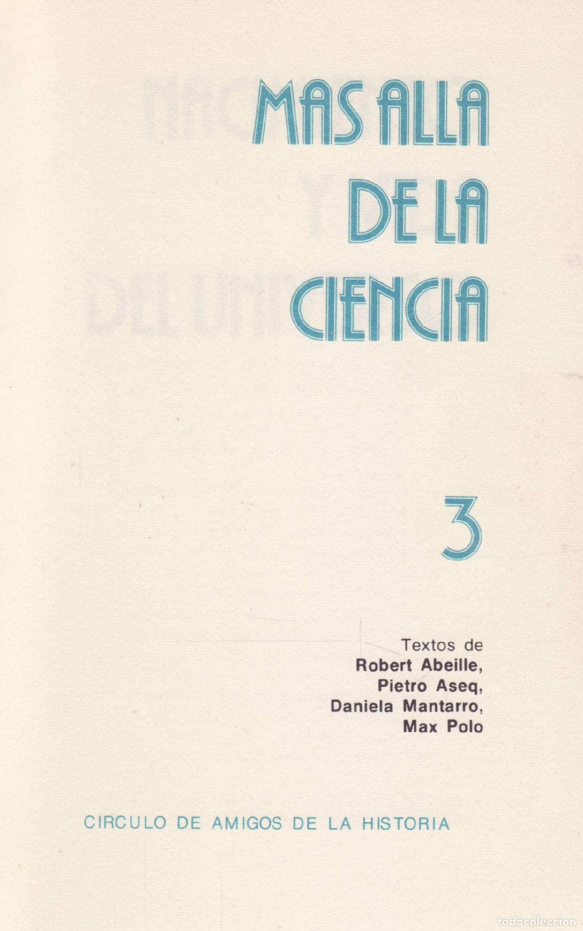Libros de segunda mano: Mas alla de la ciencia - Abeille, Robert - Foto 1