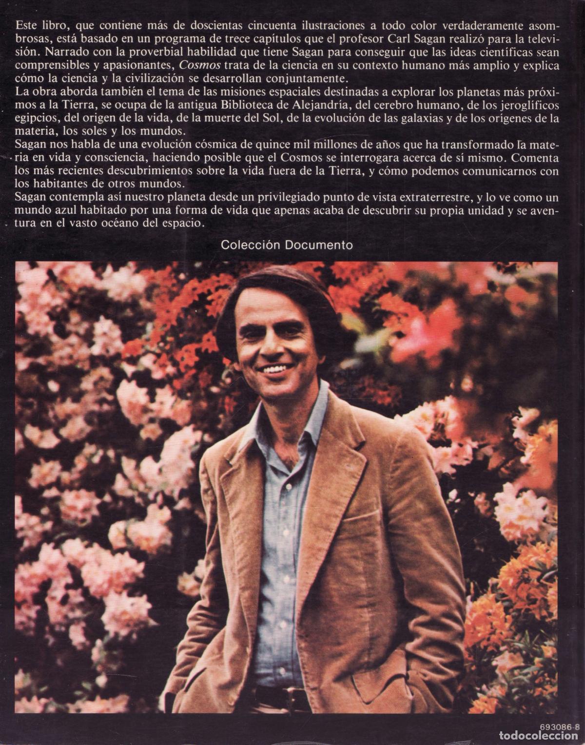 Libros de segunda mano: Cosmos - Sagan, Carl - Foto 2
