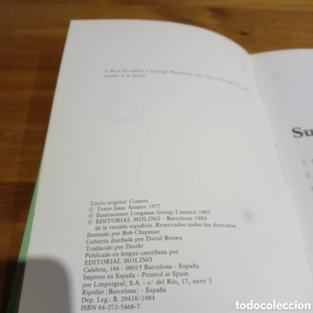 Libros de segunda mano: C&oacute;mo descubrimos los cometas. - Foto 4