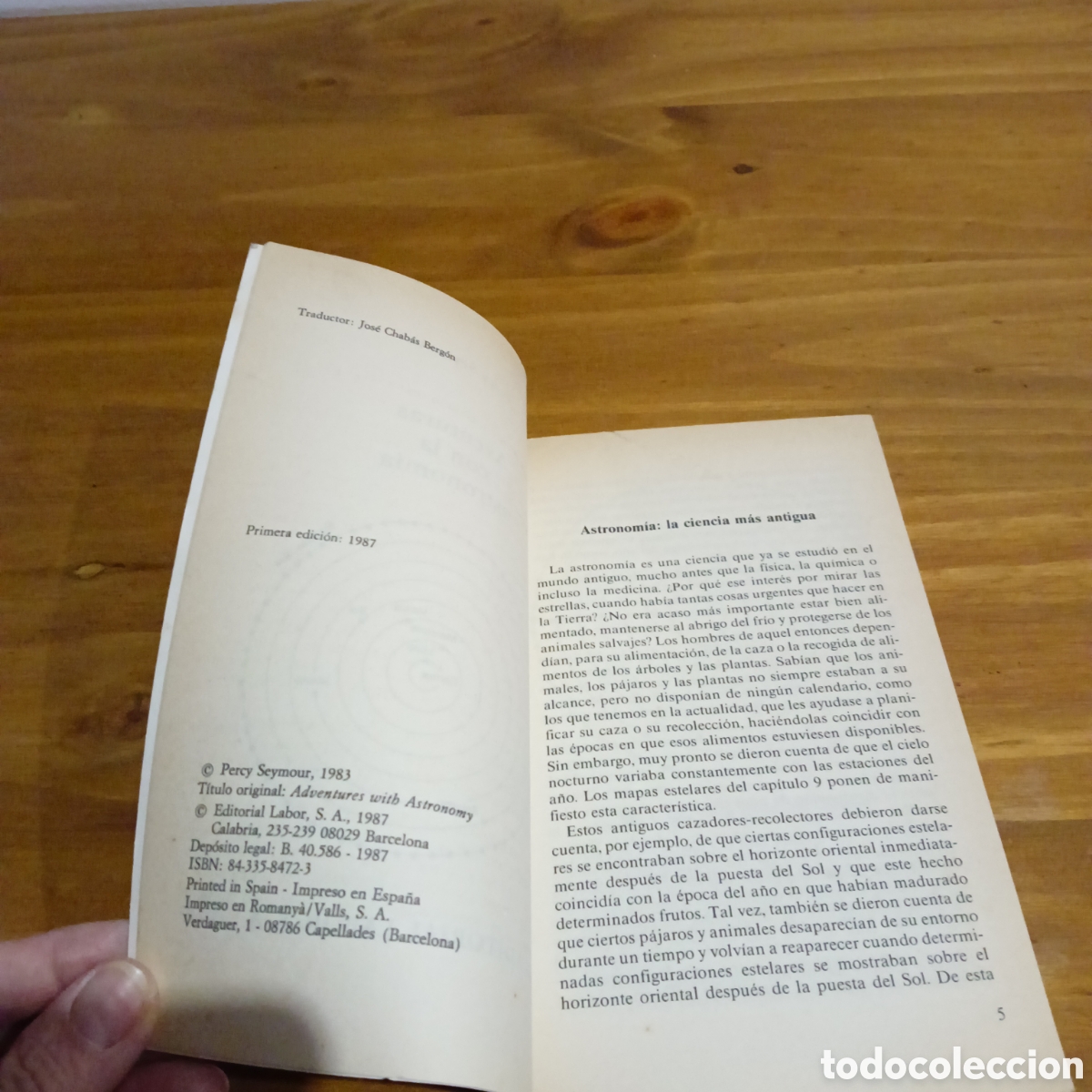 Libros de segunda mano: Aventuras con la astronom&iacute;a - Foto 2