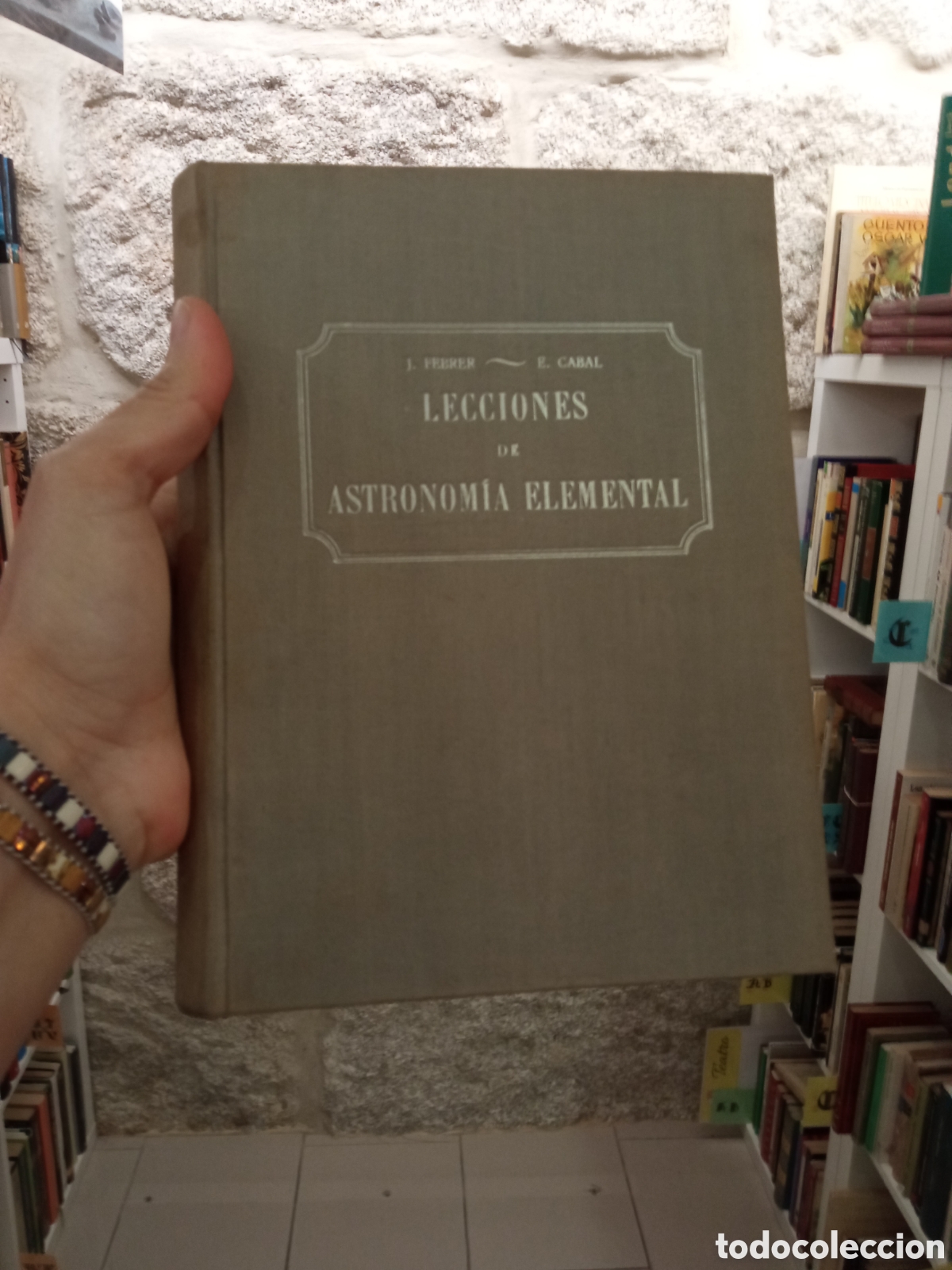 Libros de segunda mano: FEBRER CALBO, J./ CABAL DALBY, E.: Lecciones de Astronom&iacute;a elemental 1948 - Foto 1