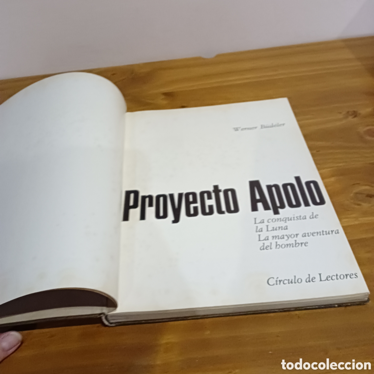 Libros de segunda mano: Proyecto Apolo. Werner B&uuml;deler. - Foto 3