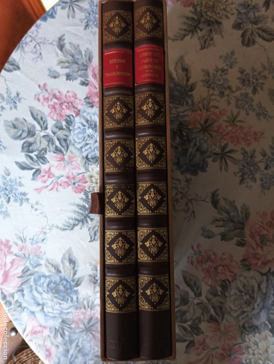 Libros de segunda mano: LIBROS DEL SABER DE ASTRONOMIA DEL REY ALFONSO X.facsimil. - Foto 1