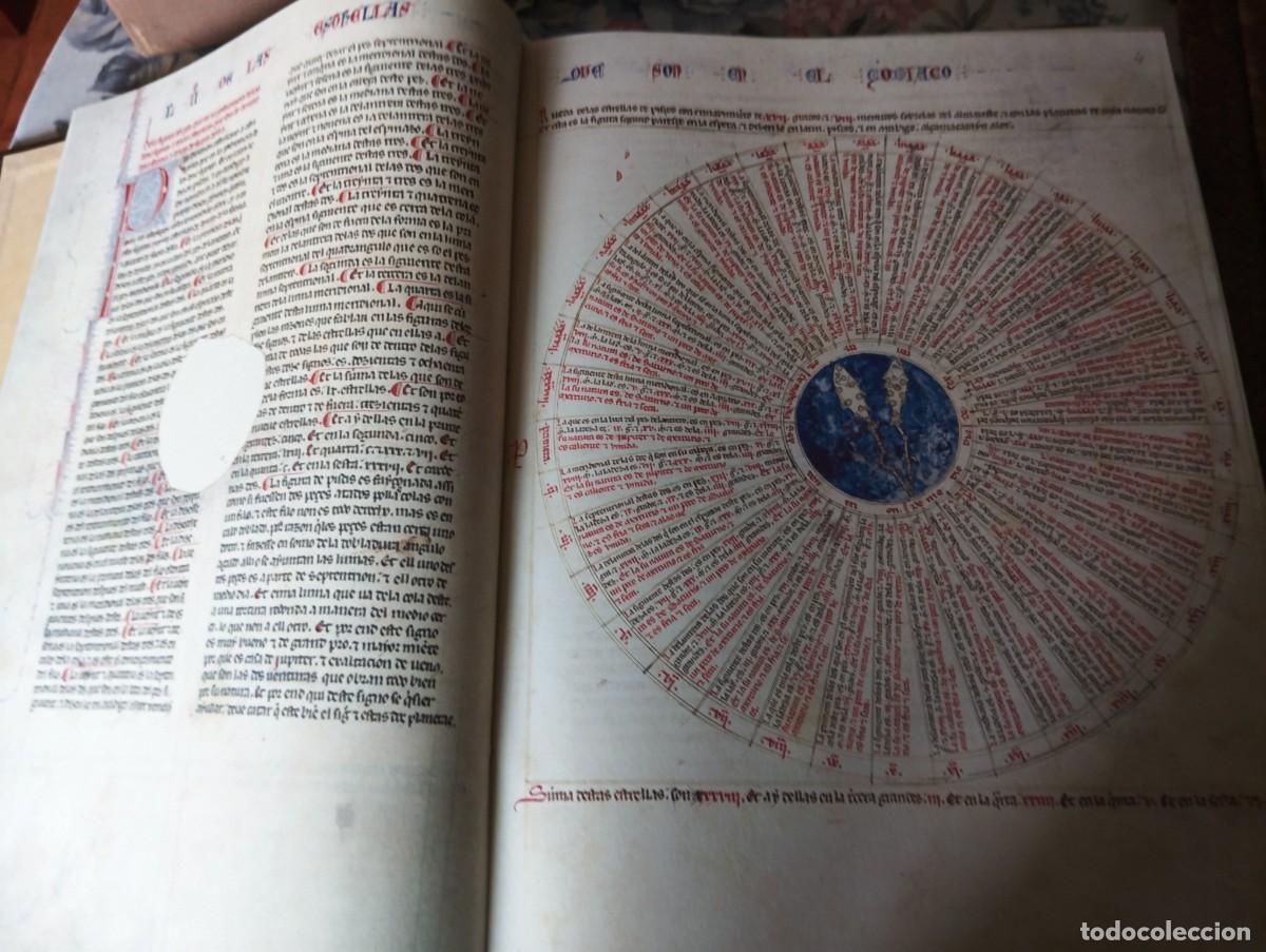 Libros de segunda mano: LIBROS DEL SABER DE ASTRONOMIA DEL REY ALFONSO X.facsimil. - Foto 4