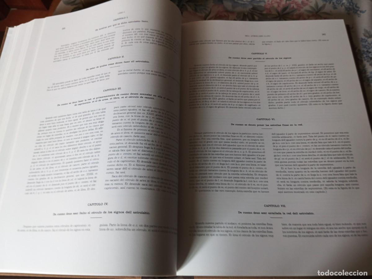 Libros de segunda mano: LIBROS DEL SABER DE ASTRONOMIA DEL REY ALFONSO X.facsimil. - Foto 11