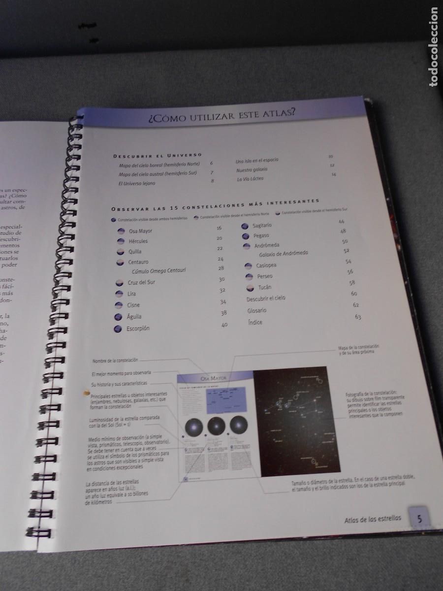 Libros de segunda mano: ATLAS DE LAS ESTRELLAS - Foto 3