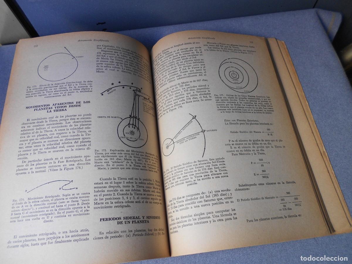 Libros de segunda mano: ASTRONOMIA SIMPLIFICADA - Foto 6