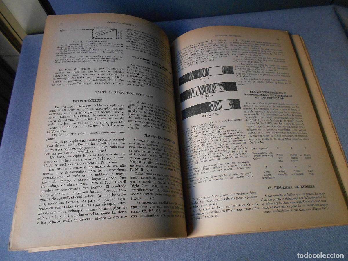 Libros de segunda mano: ASTRONOMIA SIMPLIFICADA - Foto 9