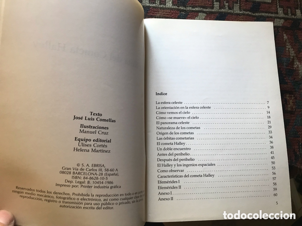 Libros de segunda mano: La ruta del cometa Halley - Foto 4