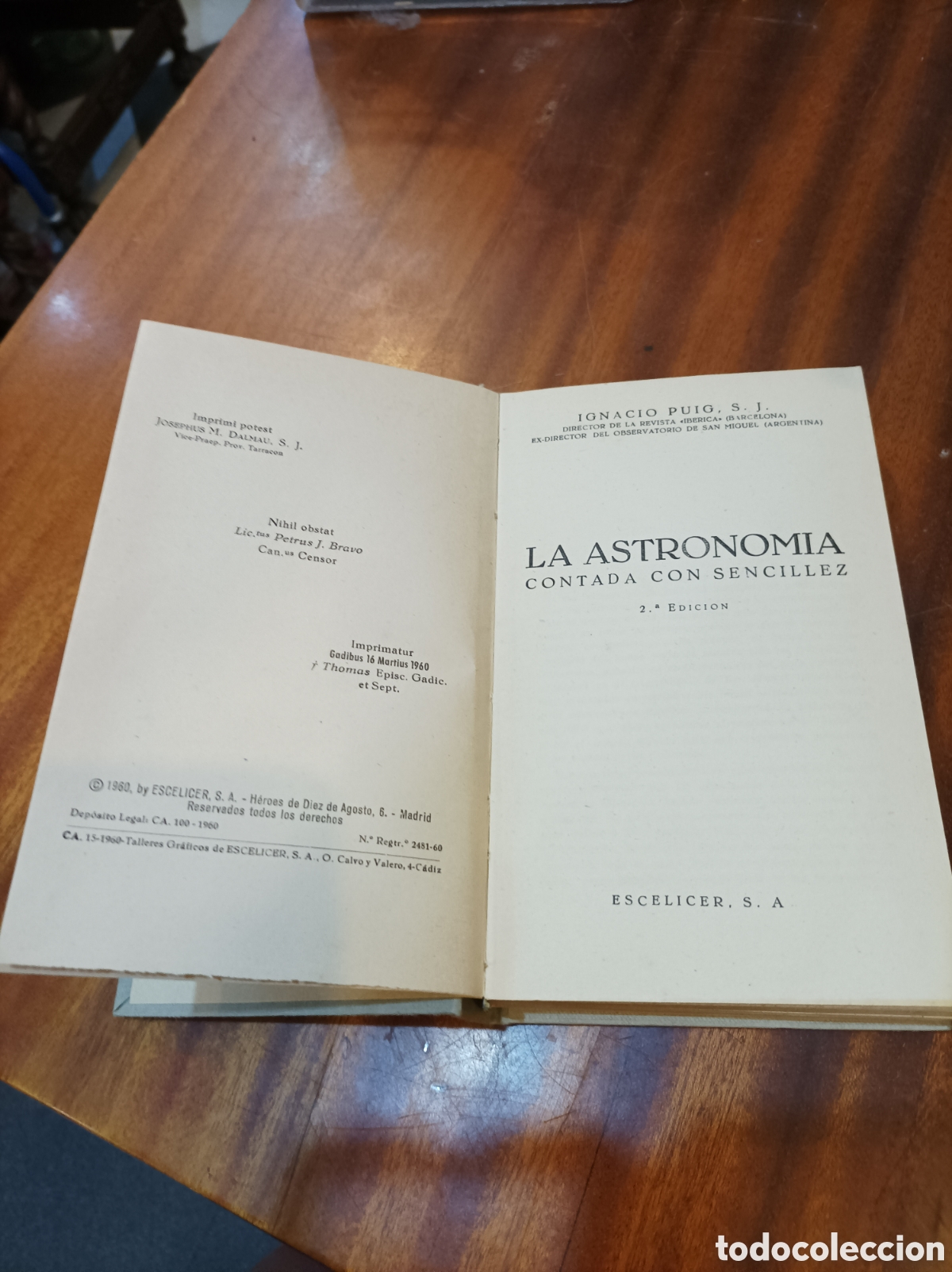 Libros de segunda mano: LA ASTRONOM&Iacute;A CONTADA CON SENCILLEZ 2 EDICI&Oacute;N.. IGNACIO PUIG - Foto 1