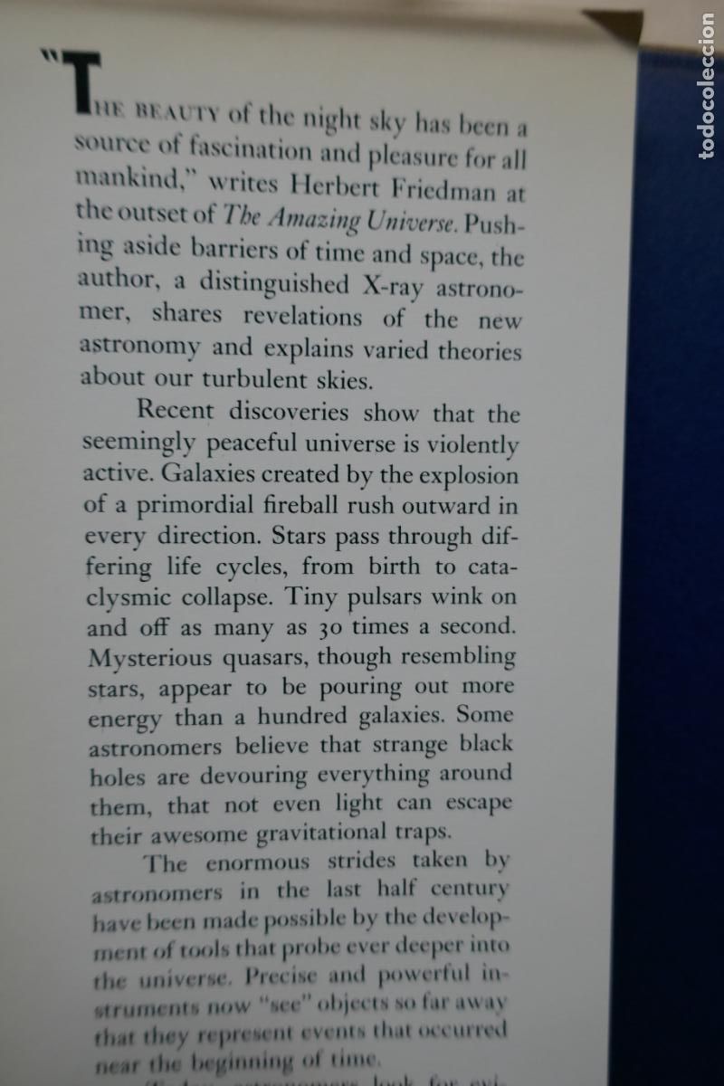 Libros de segunda mano: AMAZING UNIVERSE, BY HERBERT FRIEDMAN (EN INGL&Eacute;S) - Foto 5