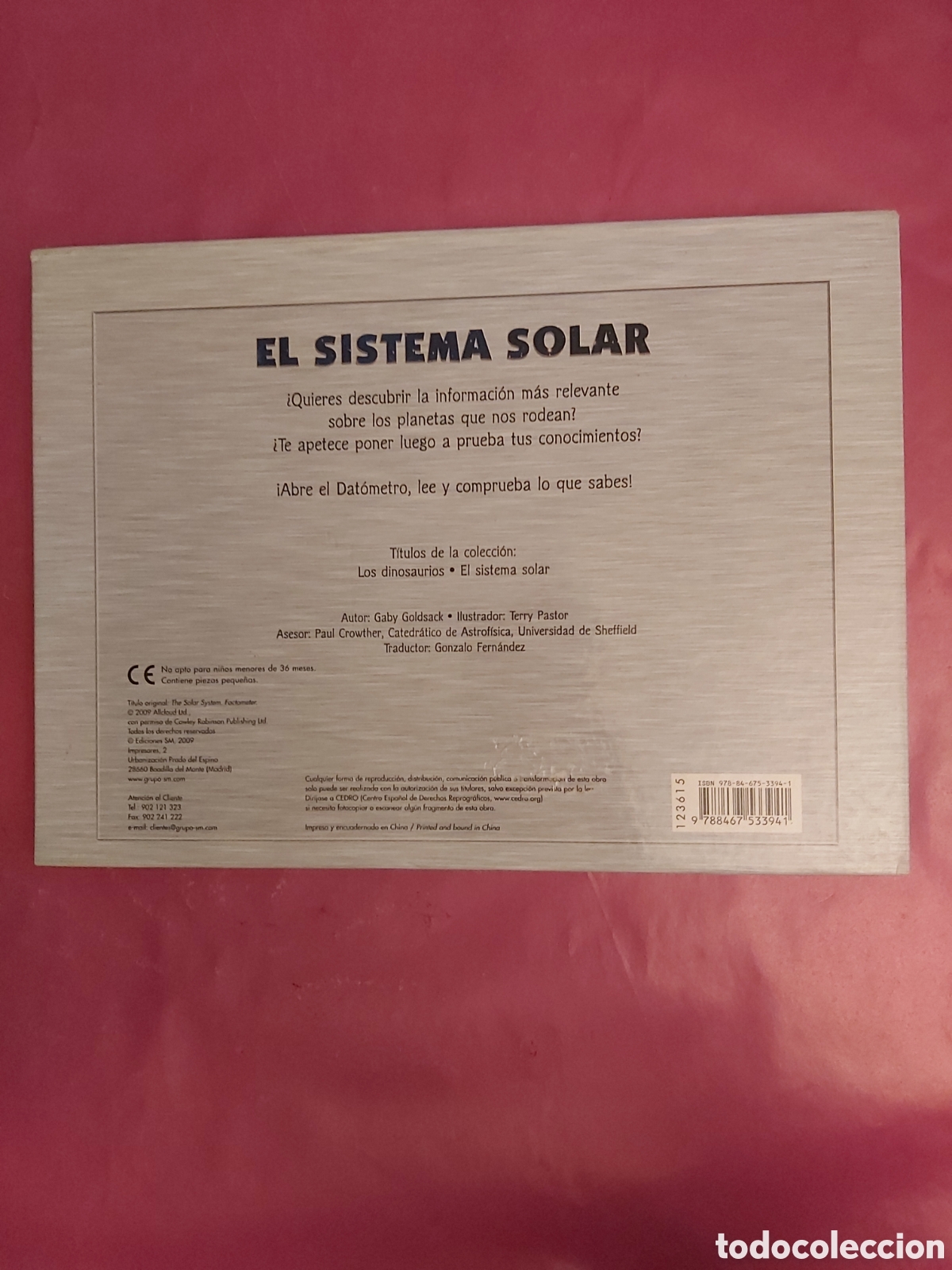 Libros de segunda mano: EL SISTEMA SOLAR DATOMETRO SM 2009 - Foto 3