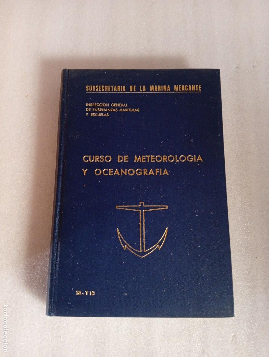 Libros de segunda mano: CURSO DE METEOROLOG&Iacute;A Y OCEANOGRAF&Iacute;A - Varios