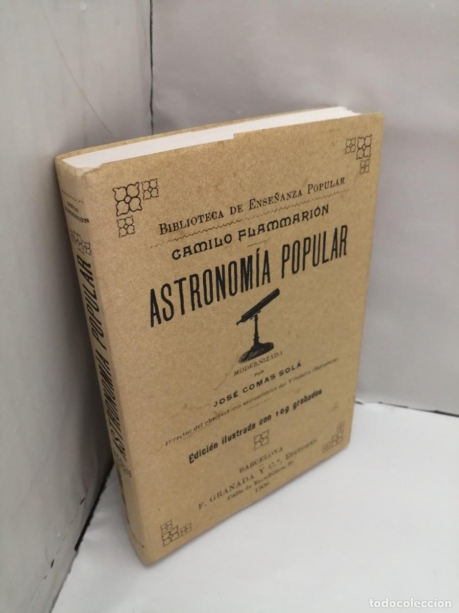 Libros de segunda mano: ASTRONOM&Iacute;A POPULAR (Edici&oacute;n facs&iacute;mil) - Foto 3